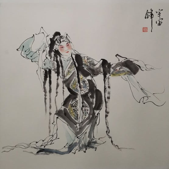 Character of Ancient Chinese Opera, Suyling Liu (China) - Exquisite Art