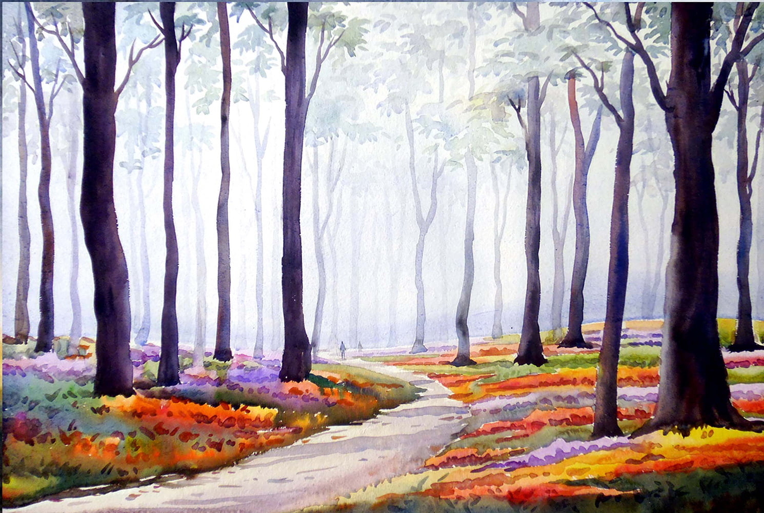 The Himalayas – Flower Forest, Samiran Sarkar (India) - Exquisite Art