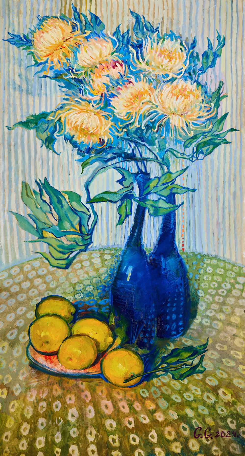 Exquisite Art Gulia Osman Still Life with Lemons